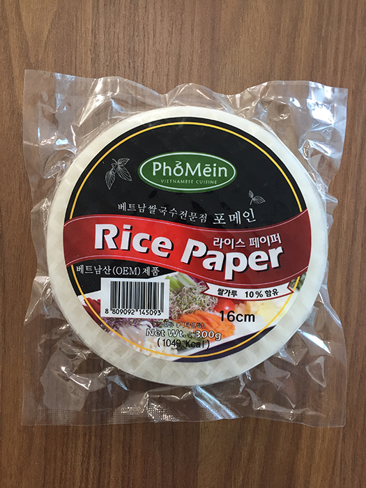 Rice paper 16cm (300g)